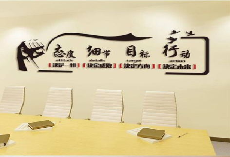 蒙自企业文化墙主要展示什么？