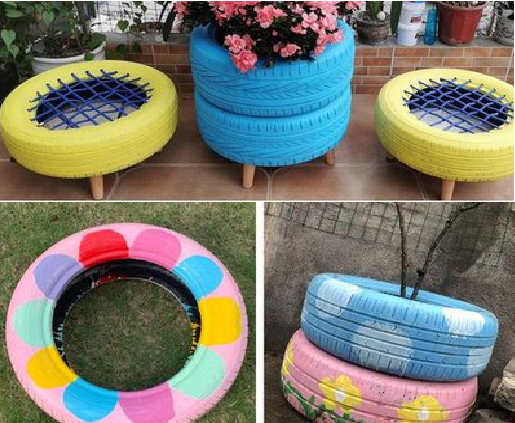 蒙自墙体彩绘-变废为宝