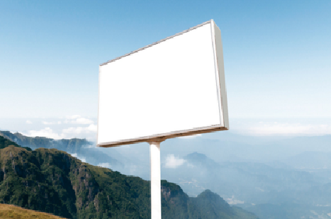 蒙自户外广告变革的趋势。