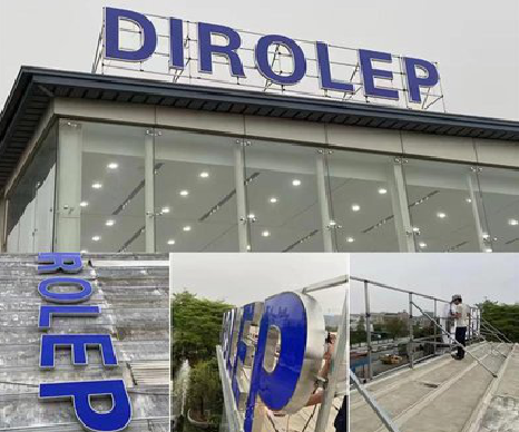 蒙自楼顶发光字安装的注意事项。